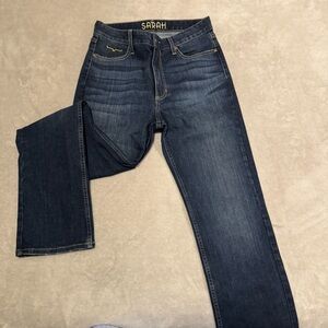 SARAH Dark Wash Denim Jeans